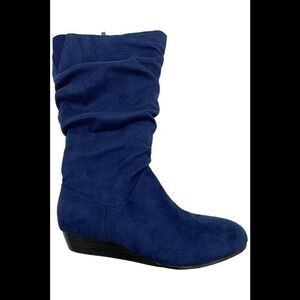 Masseys Women's Khloe Boot Navy - Medium